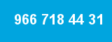 966 718 44 31 966 718 44 31